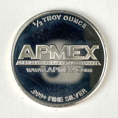  APMEX 1/2 oz Silver Round – .999 Fine – America - additional view