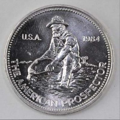 Authentic 1985 Engelhard Prospector.  Key date! - additional view