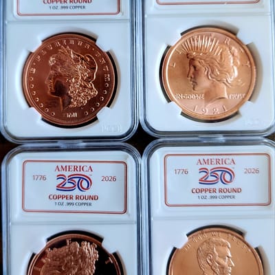 250th Copper 4 set Tribute