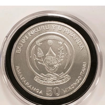 2023 Rwanda African Ounce – Crocodile – 1 oz .999  - additional view