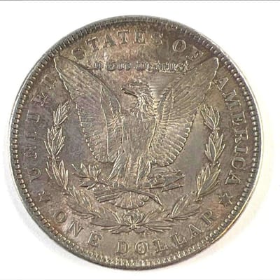 1887 Morgan Silver Dollar – U.S. Mint Toned - additional view
