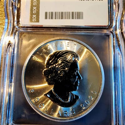 2020 Canada Maple ICG MS69 & Privy - additional view