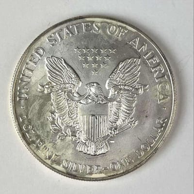 2000 American Silver Eagle – 1 oz .999 Silver – Co - additional view
