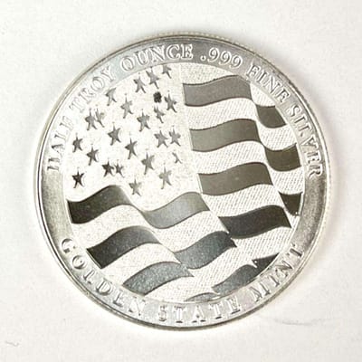 ½ oz Silver Round – Eagle “Strength Freedom Pride” - additional view
