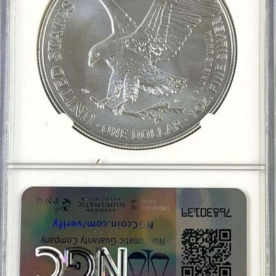 2024 American Silver Eagle – NGC MS70 – First Day  - additional view
