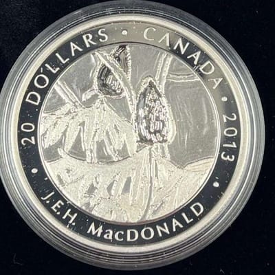 2013 Canada $20 Fine Silver Coin – “Sumacs” – Roya - additional view