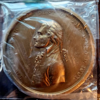 US Mint Presidential 3 inch Broze Medals