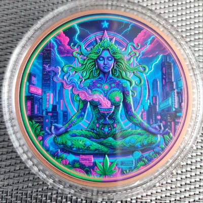 Colorized 5 OZ Copper .999 WWM