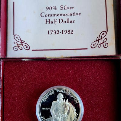 1982-S George Washington 250th Anniversary of Birt