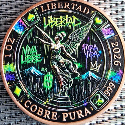 Libertad Tribute 3D 1 OZ ADP Copper