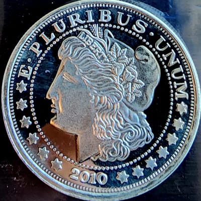Morgan Silver Towne 1 oz Silver Round