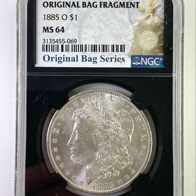 1885‑O Morgan Silver Dollar – NGC MS64 – Original 