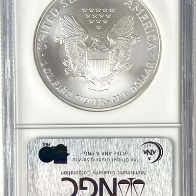 2006 American Silver Eagle – MS70 – First Strikes  - additional view