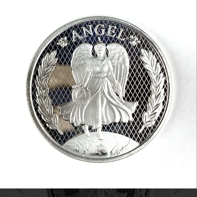 St. Helena 2023 1 oz Silver Angel £1 Coin – .999 F