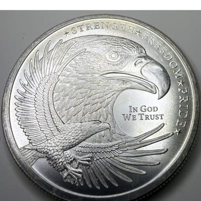 1 oz GSM “Strength • Freedom • Pride” .999 Fine Si - additional view