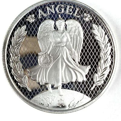 The 2023 St. Helena “Angel” 1 oz .999 Silver BU