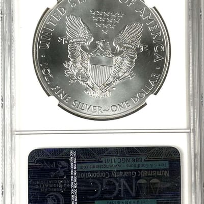 2015 American Silver Eagle – NGC MS70 – First Rele - additional view