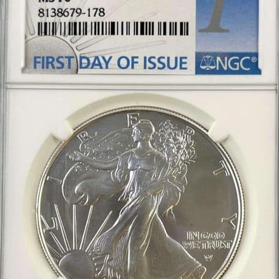 2024 American Silver Eagle – NGC MS70 – First Day 