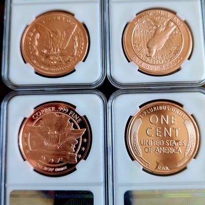 250th Copper 4 set Tribute - additional view