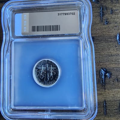 1960 Silver Roosevelt Dime ICG MS69 - Regular Busi - additional view