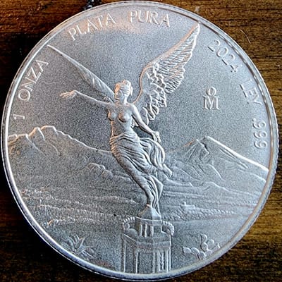 2024 Mexico Libertad 1 OZ Silver .999