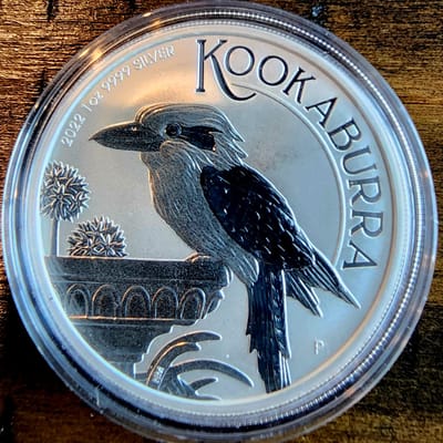 2022 Australia Kookaburra 1 OZ .9999 SILVER