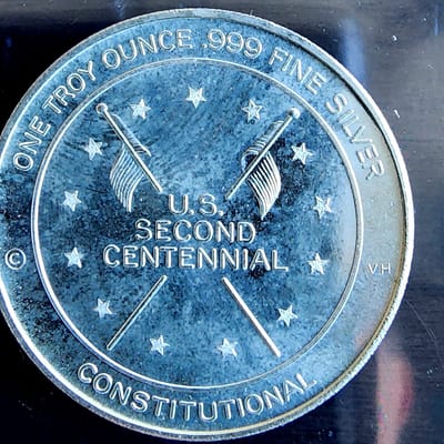Constitutional U.S. Second Centennial 1 OZ Silver - additional view