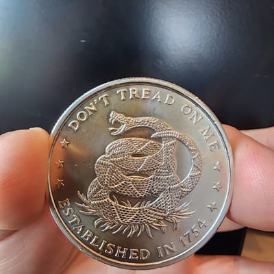 1 oz .999 Silver Round – “Don’t Tread On Me” / “Pr