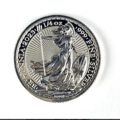 2023 Britannia – 1/4 oz .999 Fine Silver Royal Min