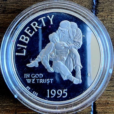 Liberty Battlefield Silver Commemorative Dollar