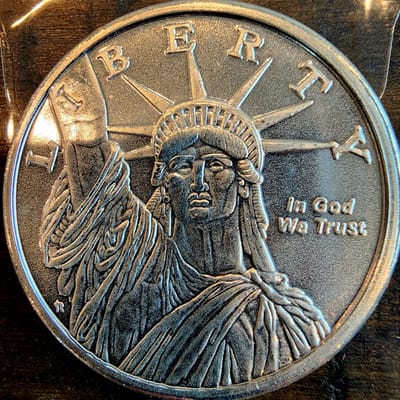Liberty 1 OZ .999 Silver