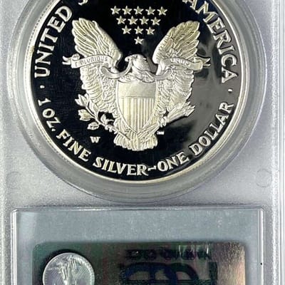 2007‑W American Silver Eagle – PCGS PR69DCAM – Pro - additional view