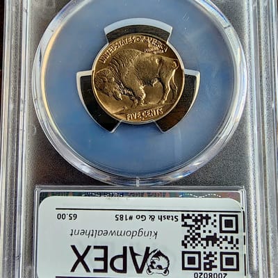 Title  1938-D Buffalo Nickel 5c PCGS MS66 - Toned - additional view