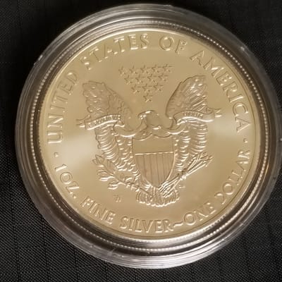 2011 ASE Burnished Eagle Box/COA - additional view