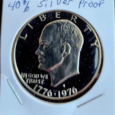 1776–1976-S Bicentennial Eisenhower 40% Silver Pro