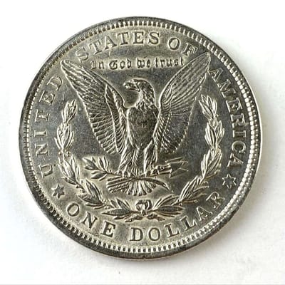 1921 Morgan Silver Dollar – 90% Silver – Raw CoinF - additional view