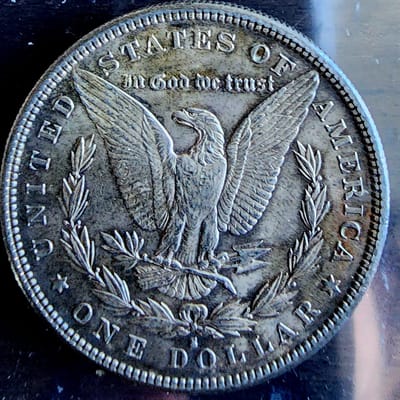 1882 Morgan Silver Dollar Toned - additional view