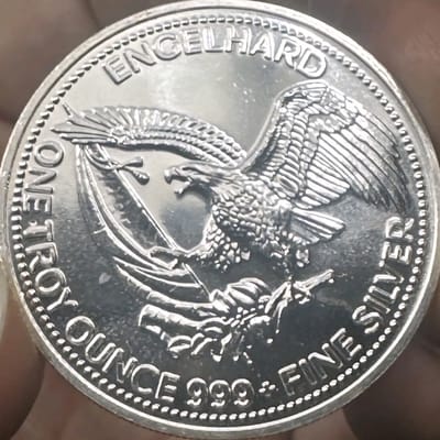 Authentic 1984 Engelhard Prospector 1 oz. Key date - additional view