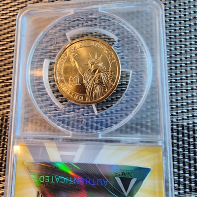 2010‑D Millard Fillmore Pres$1 – ANACS MS67 - additional view