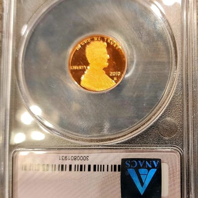 2010-S Lincoln Cent Union Shield graded PR70 DCAM - additional view