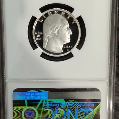 2022‑S Anna May Wong – Silver Proof Quarter - additional view