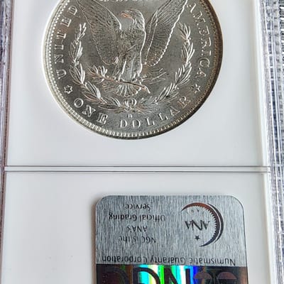 1883‑O Morgan Silver Dollar – NGC MS63 (New Orlean - additional view