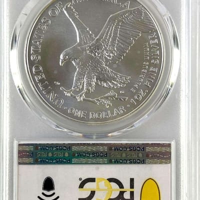 🔥 2024 American Silver Eagle — PCGS MS70 First Da - additional view