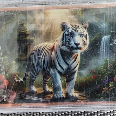 5 OZ Colorized Copper tiger