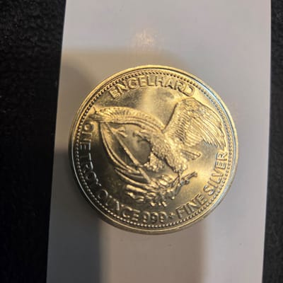 1985 1oz silver Engelhard Prospector - additional view