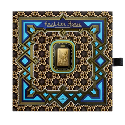 PAMP Suisse 5g Gold Bar Arabian Horse .9999 