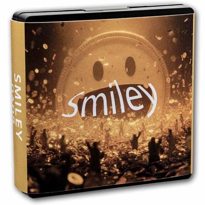 SMILEY 1/1000 Oz Gold Coin 1$ Liberia 2026 - additional view