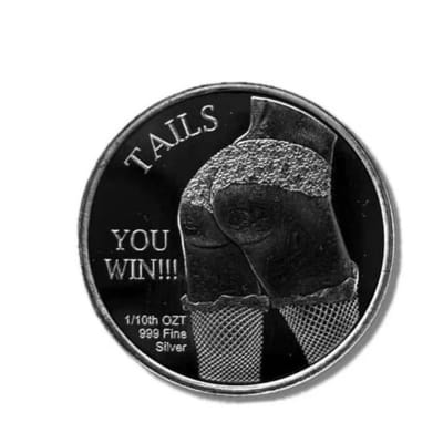 1- Winner Winner 1/10 oz .999 Fine Silver 1 Coin 