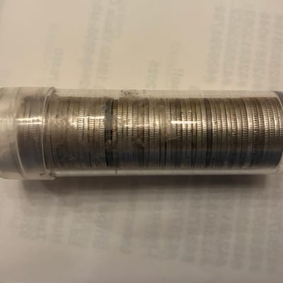 Roll 90% Silver Dimes. $5 Face Value 50 coines - additional view