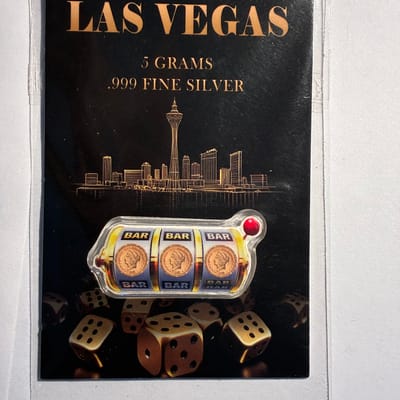 5g Silver Las Vegas Art Bar